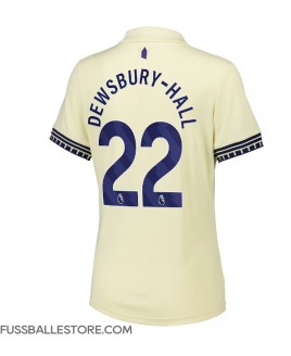 Günstige Everton Kiernan Dewsbury-Hall #22 Auswärtstrikot Damen 2025-26 Kurzarm